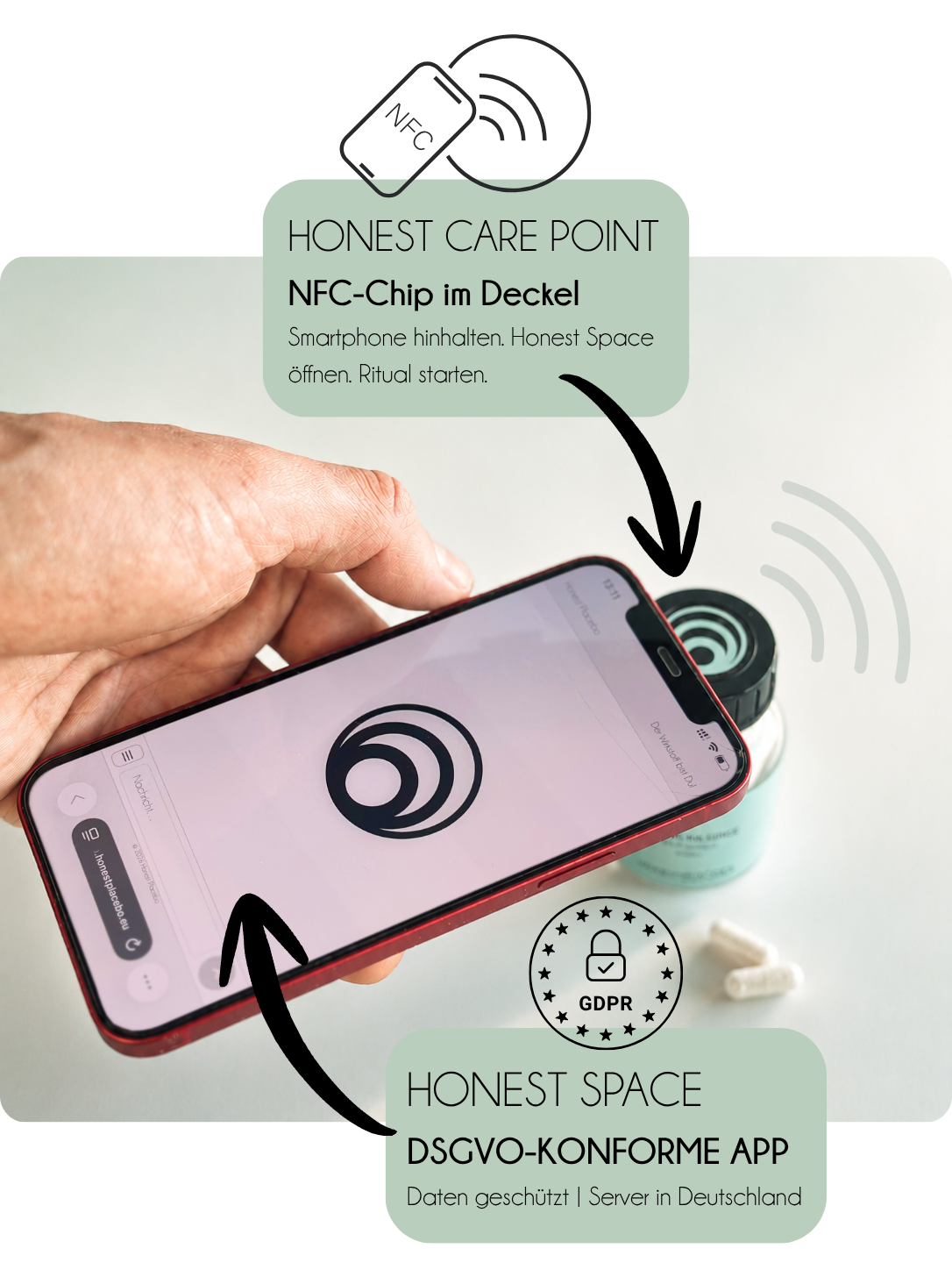 Honest Space und NFC Care-Point – digitale Begleitung für Inner Silence